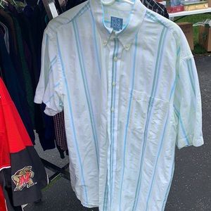 Men’s short sleeve dress shirt large